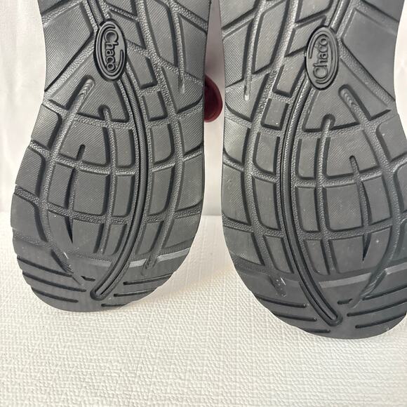 Chaco Z Cloud 2 Sport Sandal Womens Size 10 Rust Pink Abstract Toe Loop - Picture 10 of 11